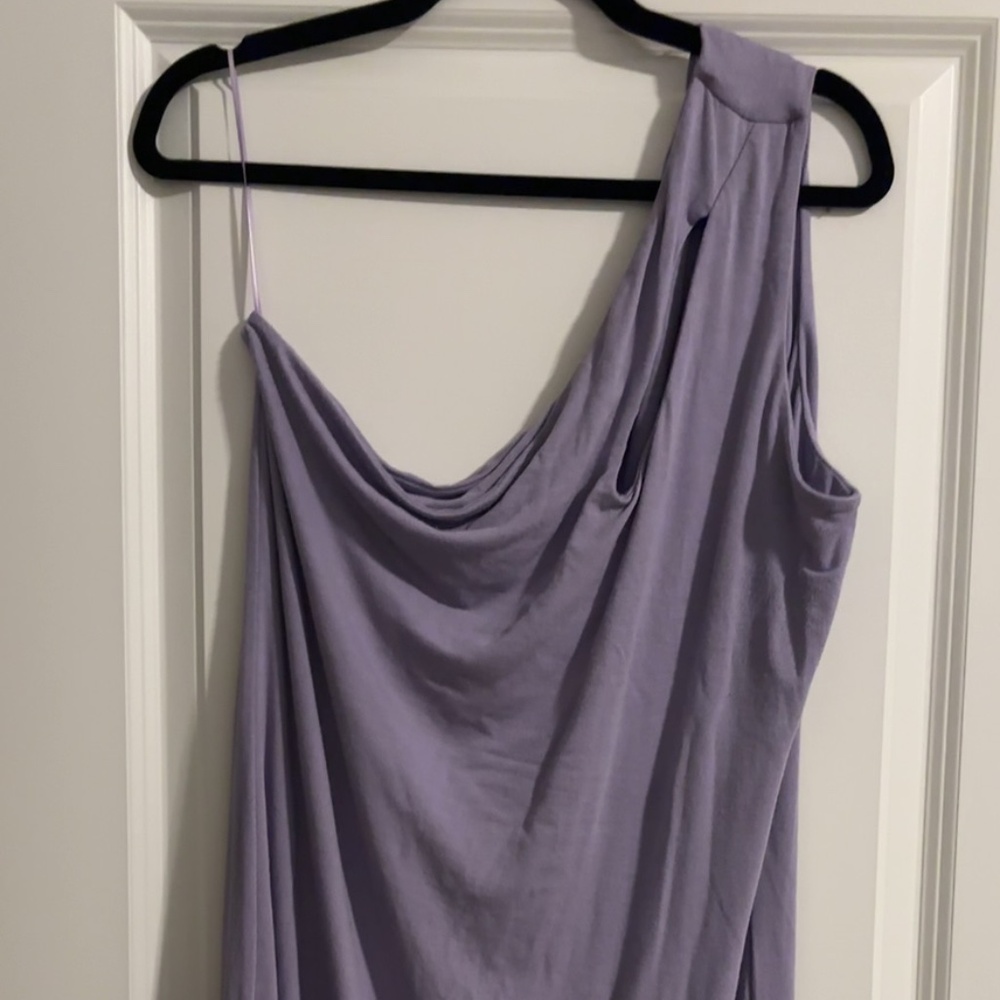 One Shoulder fitted mini dress